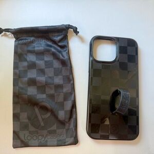 Loopy “Midnight Leopard” Case - Lefty Orientation